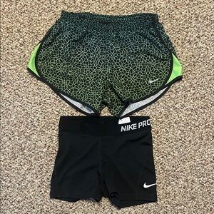 Nike Women Shorts Nike Pro and Nike tempest shorts.
